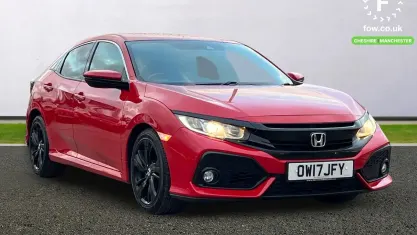 Used Honda Civic SR 129 HP (94 kW) 2017 Red Hatchback