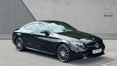 Used 2022 Mercedes C300e AMG line Coupe | £34,572 (Expensive)