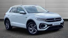 Pure white Used 2025 VW T-Roc R-line SUV | £28,850 (Fair price)