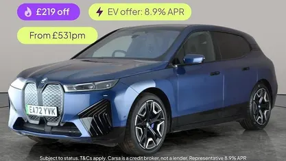 Blue Used 2022 BMW iX M Sport SUV | £30,534 (Fair price)