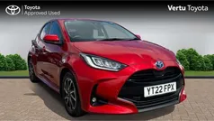 Red Used 2022 Toyota Yaris Hybrid Design Hatchback | £16,458 (Good price)