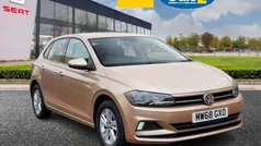 Beige Used 2018 VW Polo SE Hatchback | £12,599 (Fair price)