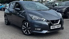 Grey Used 2018 Nissan Micra Tekna Hatchback | £7,990 (Good price)