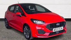 Red Used 2022 Ford Fiesta ST-Line Hatchback | £12,400 (Fair price)
