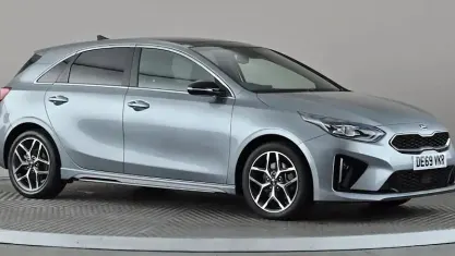 Used Kia Ceed GT-Line 140 HP (102 kW) 2019 Silver Hatchback