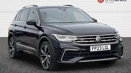 Used VW Tiguan R-line 245 HP (180 kW) 2023 Black SUV