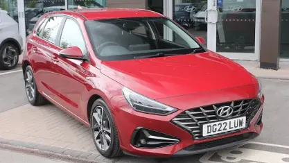 Used Hyundai i30 Premium 120 HP (88 kW) 2022 Red Hatchback