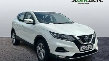 Used Nissan Qashqai Acenta Premium 116 HP (85 kW) 2020 White SUV
