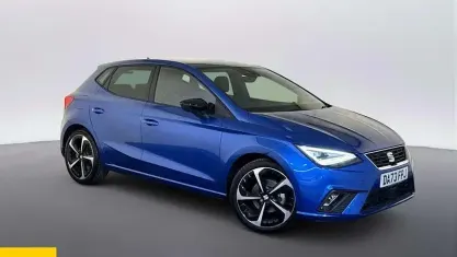 Used Seat Ibiza FR Sport 110 HP (80 kW) 2023 Blue Hatchback