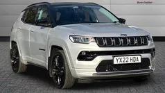 Silver/black Used 2022 Jeep Compass SUV | £17,995 (Fair price)