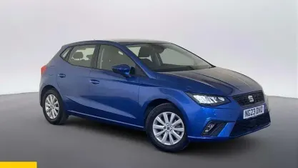 Used Seat Ibiza SE 80 HP (58 kW) 2023 Blue Hatchback