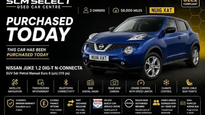 Usado Nissan Juke N-Connecta 116 HP (85 kW) 2017 SUV