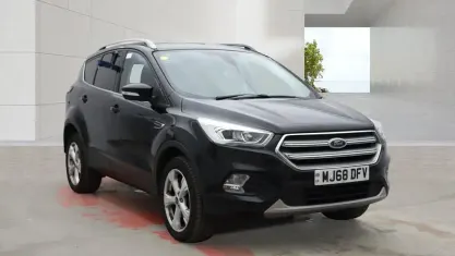 Used Ford Kuga Titanium 120 HP (88 kW) 2018 Black SUV