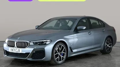 Used BMW 530 M Sport 286 HP (210 kW) 2022 Blue Sedan