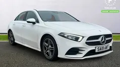White Used 2019 Mercedes A180 AMG line Sedan | £16,999 (Fair price)