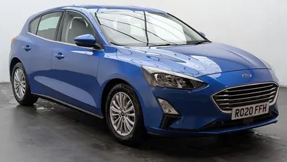 Blue Used 2020 Ford Focus Titanium Hatchback | £11,250 (Fair price)