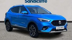 Metallic battersea blue Used 2022 MG ZS Exclusive Sedan | £16,800 (Fair price)