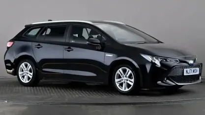 Used Toyota Corolla 122 HP (89 kW) 2021 Black Estate