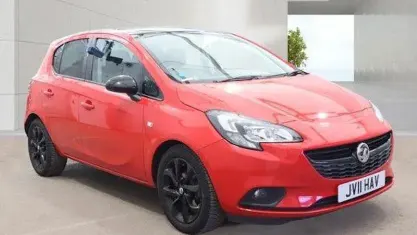 Used Vauxhall Corsa 90 HP (66 kW) 2019 Red Hatchback
