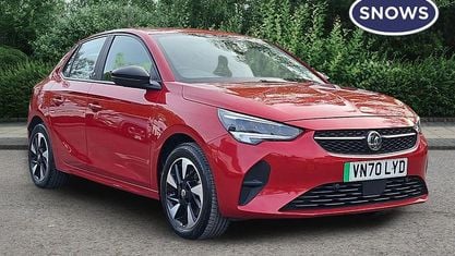 Second-hand Vauxhall Corsa-e 100 kW (136 CP) 2020 Roșu Hatchback