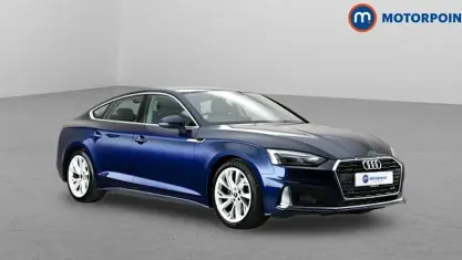 Used Audi A5 Sportback Sport 150 HP (110 kW) 2024 Blue Hatchback