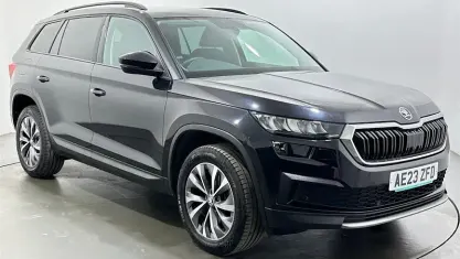 Begagnad Skoda Kodiaq SE Drive 150 HK (110 kW) 2023 Svart SUV