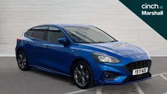 Blue Used 2022 Ford Focus ST-Line Hatchback | £14,890 (Fair price)