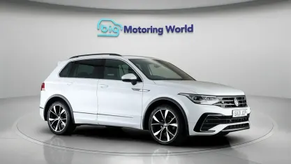 Used VW Tiguan R-line 150 HP (110 kW) 2021 White SUV