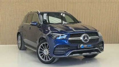 Used Mercedes GLE300 AMG Line Premium 245 HP (180 kW) 2021 Blue SUV