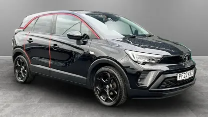Used Vauxhall Crossland GS Line 83 HP (61 kW) 2022 Black SUV