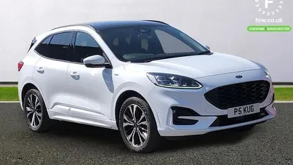 Begagnad Ford Kuga ST-Line X 190 HK (139 kW) 2021 Vit SUV