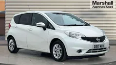 White Used 2017 Nissan Note Acenta Premium MPV | £5,700 (Fair price)