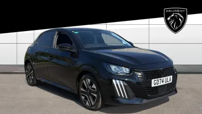 Used Peugeot 208 Allure 101 HP (74 kW) 2025 Black Hatchback