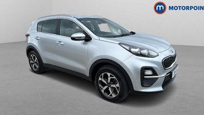 Begagnad Kia Sportage 177 HK (130 kW) 2021 Silver SUV