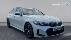 White Used 2024 BMW 320 M Sport Estate | £30,990 (Fair price)