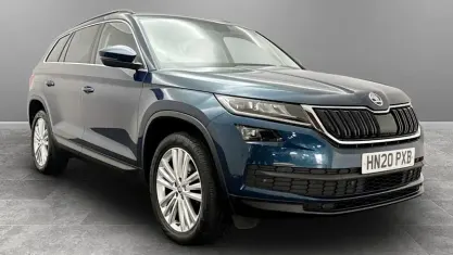 Used Skoda Kodiaq SE L 150 HP (110 kW) 2020 Blue SUV