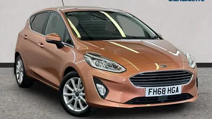 Second-hand Ford Fiesta Titanium 100 CP (73 kW) 2018 Maro Hatchback