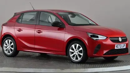 Used Vauxhall Corsa Design Edition 75 HP (55 kW) 2023 Red Hatchback