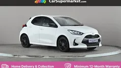 White Used 2021 Toyota Yaris Hybrid City Hatchback | £17,076 (Fair price)