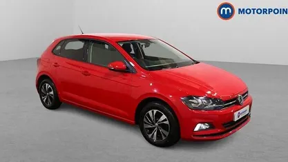 Used VW Polo Match 80 HP (58 kW) 2021 Red Hatchback