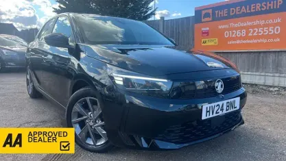 Used Vauxhall Corsa Design Edition 75 HP (55 kW) 2024 Black Hatchback