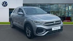 Pyrite silver Used 2025 VW T-Roc R-line SUV | £29,059 (Fair price)