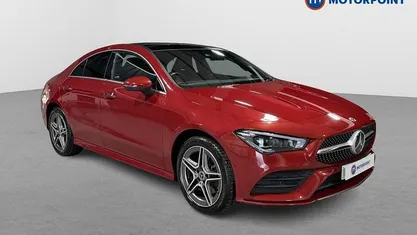 Used Mercedes CLA250e AMG Line Premium Plus 218 HP (160 kW) 2021 Red Sedan