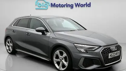 Used Audi A3 Sportback S-Line 110 HP (80 kW) 2022 Grey Hatchback