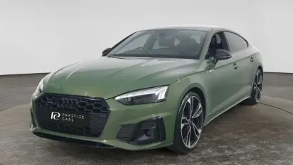 Used Audi A5 Sportback Black Edition 204 HP (150 kW) 2022 Green Hatchback