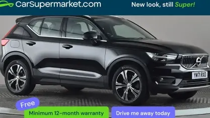 Begagnad Volvo XC40 Inscription 262 HK (192 kW) 2021 Svart SUV