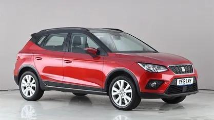 Used Seat Arona SE 95 HP (69 kW) 2018 Red SUV