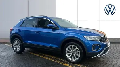 Blue Used 2025 VW T-Roc Match SUV | £24,693 (Fair price)