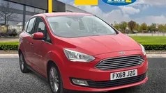 Red Used 2018 Ford C-MAX Titanium MPV | £8,995 (Fair price)