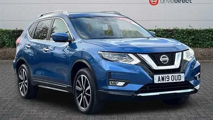 Blue Used 2019 Nissan X-Trail Tekna SUV | £14,350 (Fair price)